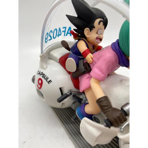 ドラゴンボール キャラクターフィギュア A賞 孫悟空＆ブルマ バイクフィギュア