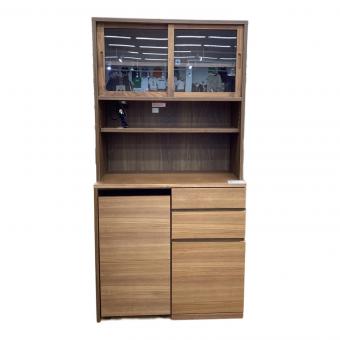 無印良品 (ムジルシリョウヒン) レンジボード 272 880㎜ ブラウン