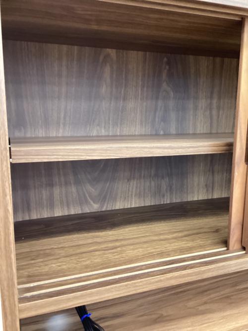 無印良品 (ムジルシリョウヒン) レンジボード 272 880㎜ ブラウン