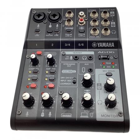 YAMAHA (ヤマハ) ミキサー AG06MK2 2022年製｜トレファクONLINE
