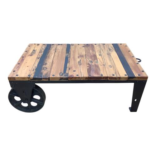 journal standard Furniture (ジャーナルスタンダードファニチャー) トローリーテーブル  ナチュラル BRUGES