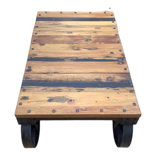 journal standard Furniture (ジャーナルスタンダードファニチャー) トローリーテーブル  ナチュラル BRUGES