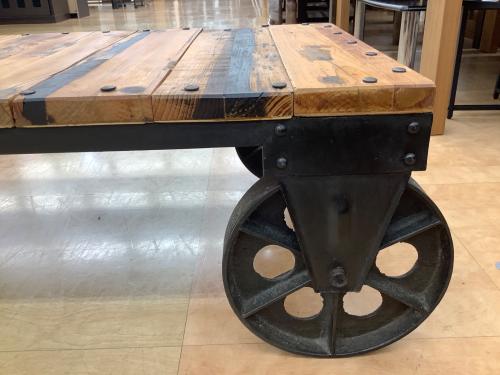 journal standard Furniture (ジャーナルスタンダードファニチャー) トローリーテーブル  ナチュラル BRUGES