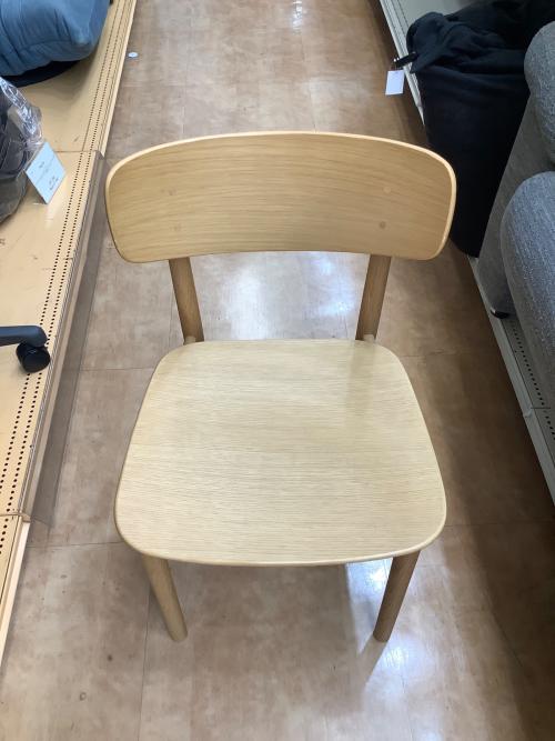 無印良品 (ムジルシリョウヒン) ラウンドチェア KVP.TRIA-65-2021 ナチュラル
