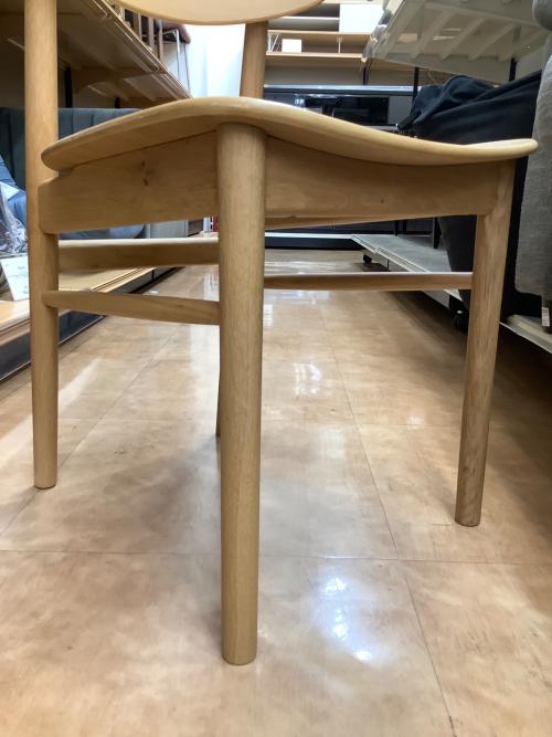 無印良品 (ムジルシリョウヒン) ラウンドチェア KVP.TRIA-65-2021 ナチュラル