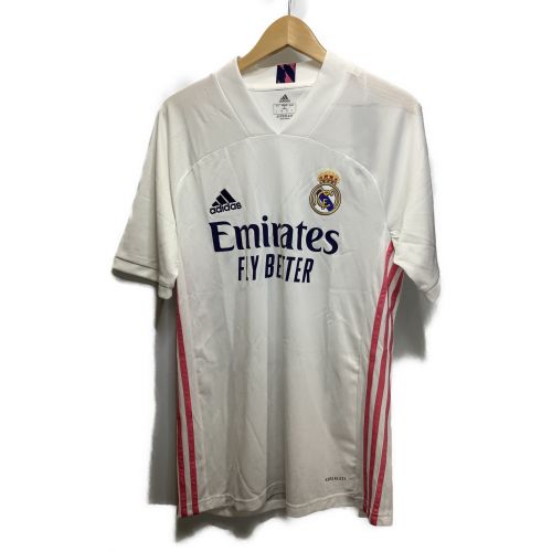 レアル・マドリード20/21 半袖レプリカユニフォーム メンズ SIZE L ホワイト REAL MADRID 20/21 HOME JERSEY/