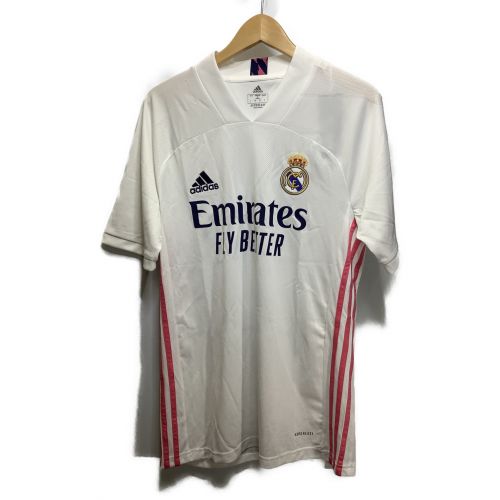 レアル マドリード 21 半袖レプリカユニフォーム メンズ Size L ホワイト Real Madrid 21 Home Jersey トレファクonline