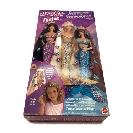 Barbie (バービー) Jewel Hair Mermaid Doll by Mat 並行輸入品