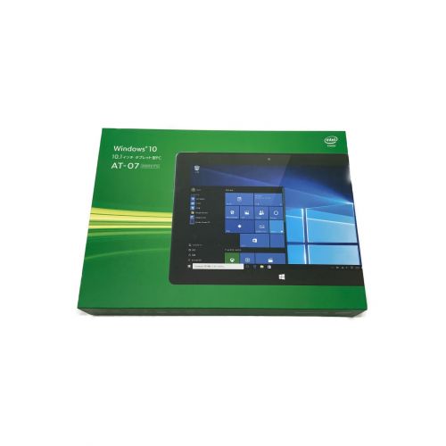 Microsoft マイクロソフト タブレットpc At 07 10 1インチ Windows 10 Home Atom X5 Z50 メモリ 4gb Ssd 64gb トレファクonline