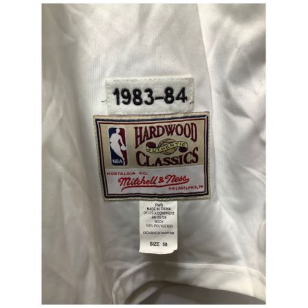 MITCHELL & NESS (ミッチェルアンドネス) バスケットボールゲームシャツ メンズ SIZE Free ホワイト×レッド LANIER 102726 1983-84 HARDWOOD CLASSICS