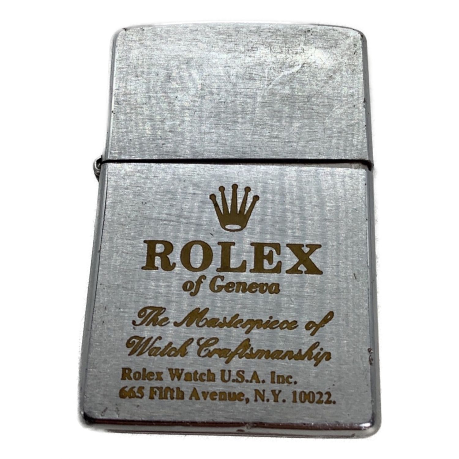 ZIPPO (ジッポ) ZIPPO 2000年製造 ROLEX刻印｜トレファクONLINE