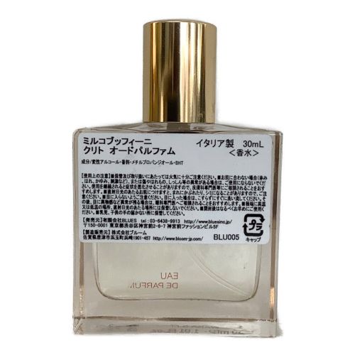 MIRKO BUFFINI (ミルコ ブッフィーニ) オードパルファム 30ml KLITO