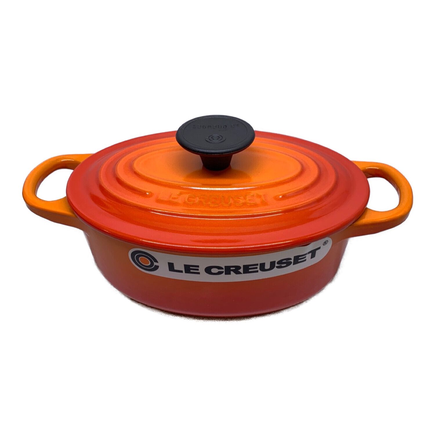 LE CREUSET (ルクルーゼ) 両手鍋 オレンジ 25002｜トレファク