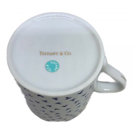 TIFFANY & Co. (ティファニー) カップ&ソーサー ダンシングT 5Pセット+マグカップ1