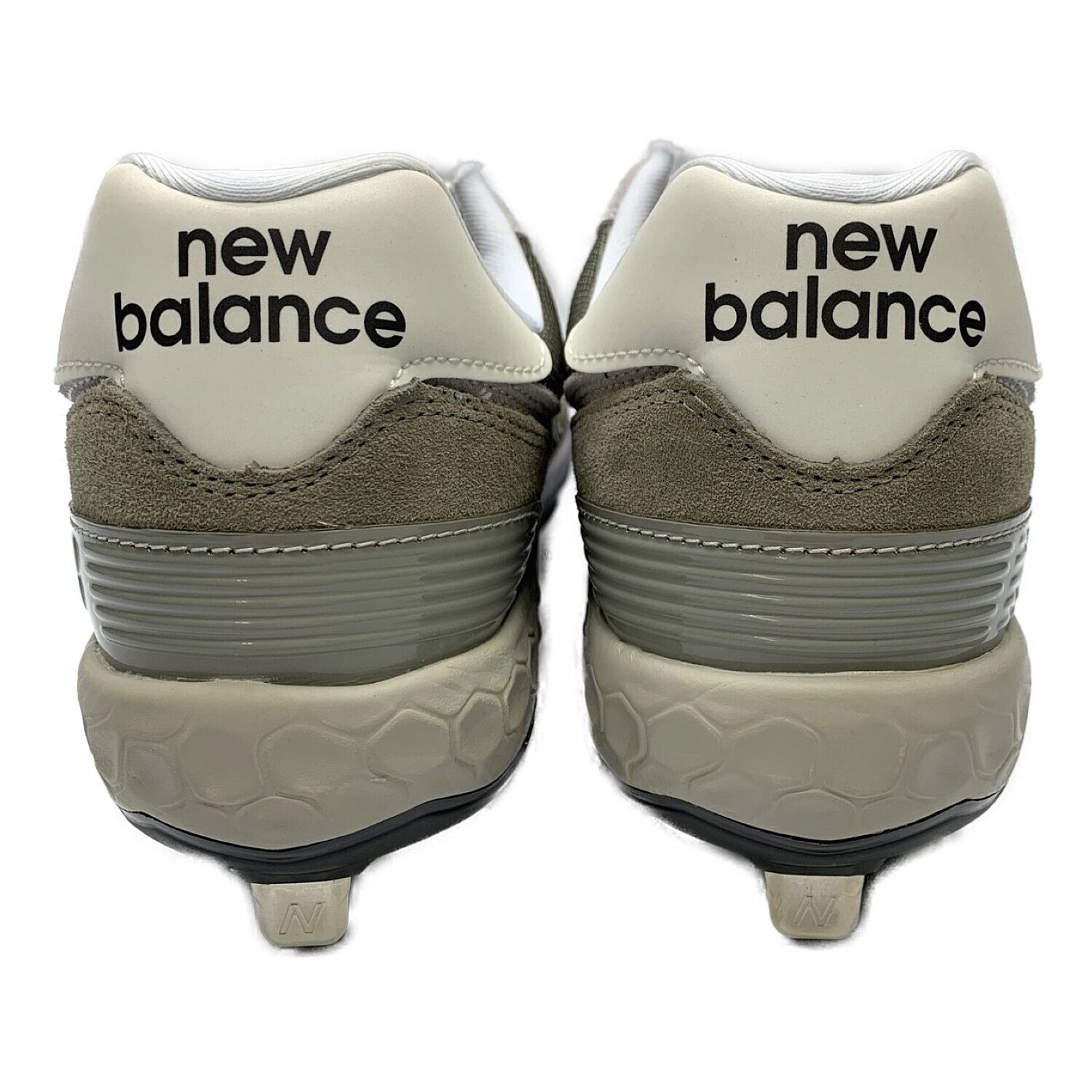 New Balance 574 大谷コラボモデル スパイク グレー 27.5cm-