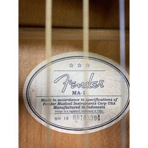 FENDER (フェンダー) アコースティックギター MA-1｜トレファクONLINE