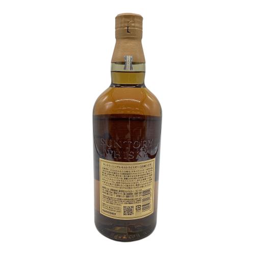 サントリー ジャパニーズ シングルモルトウイスキー 700ml 山崎 12年 未開封