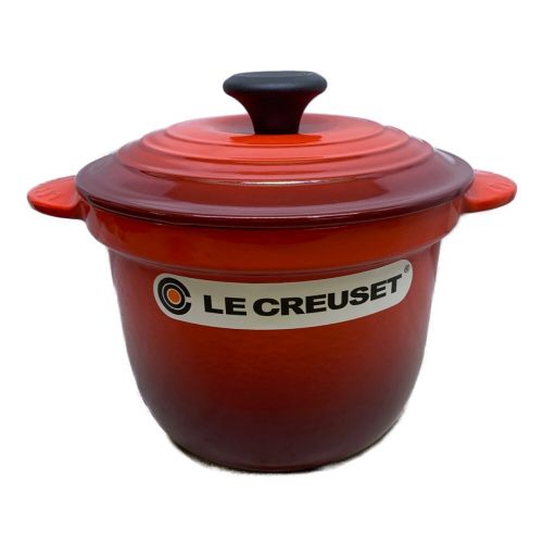 LE CREUSET (ルクルーゼ) 鍋 18cm レッド ココットエブリィ