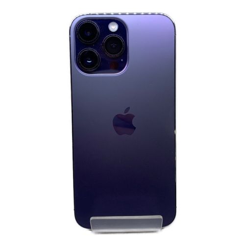 Apple (アップル) iPhone14 Pro Max MQ993J/A サインアウト確認済 359451599091776 ○ SIMフリー 修理履歴無し 128GB バッテリー:Aランク(95%) 程度:Aランク iOS17