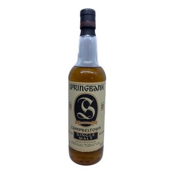 SPRINGBANK (スプリングバング) スコッチ 700ml 21年 オールドボトル 未開封