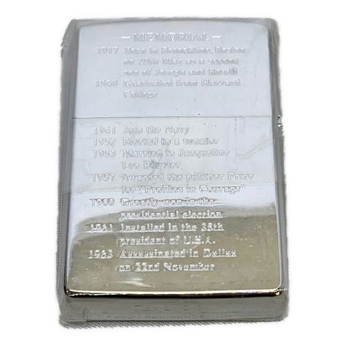 ZIPPO (ジッポ) ZIPPO ジョン・F・ケネディ 93年製 シリアル3000/2070