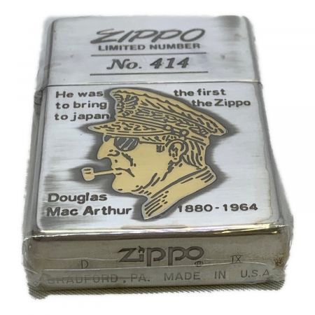 ZIPPO (ジッポ) ZIPPO 93年製 ダグラス・マッカーサー 500個限定 シリアルNo414
