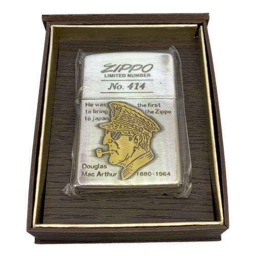 ZIPPO (ジッポ) ZIPPO 93年製 ダグラス・マッカーサー 500個限定 シリアルNo414