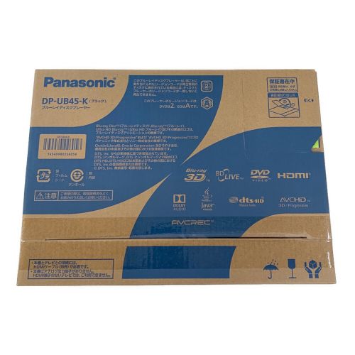 Panasonic (パナソニック) Blu-rayプレーヤー 未使用品 DP-UB45-K -