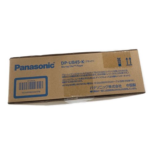 Panasonic (パナソニック) Blu-rayプレーヤー 未使用品 DP-UB45-K -