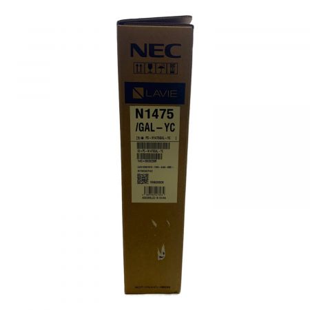 NEC (エヌイーシー) LAVIE N14 N1475/GAL-YC 14インチ Windows11 HOME Core i7 CPU:第12世代 メモリ:16GB SSD:512GB - 39026208M