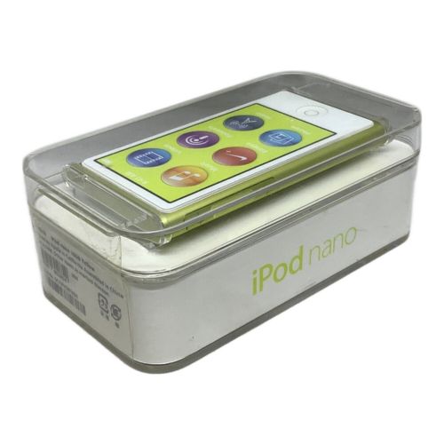 Apple (アップル) iPod nano（第７世代） ※保証無し ※経年モデルのためOS対応など現状販売 16GB A1446