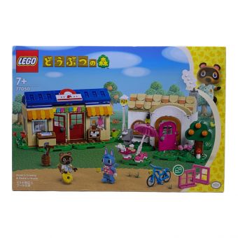 LEGO (レゴ) レゴブロック たぬき商店とブーケの家 どうぶつの森 77050