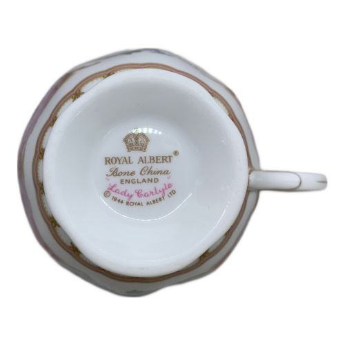 ROYAL ALBERT (ロイヤルアルバート) カップ&ソーサー5客＋クリーマー レディーカーライル