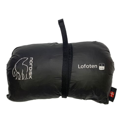 Nordisk (ノルディスク) Lofoten 1 ULW Tent 250 x 125 x 80 cm 1人用