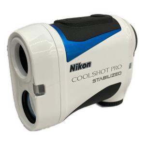 Nikon (ニコン) ゴルフ距離測定器 箱、専用ケース、説明書付き COOL SHOT STABILIZED