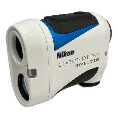 Nikon (ニコン) ゴルフ距離測定器 箱、専用ケース、説明書付き COOL SHOT STABILIZED