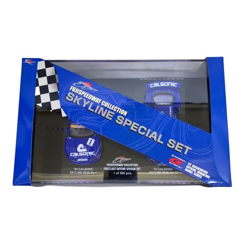 EBBRO (エブロ) ミニカー 1/43 外箱小傷有 SKYLINE SPECIAL SET FUJI SPEEDWAY COLLECTION