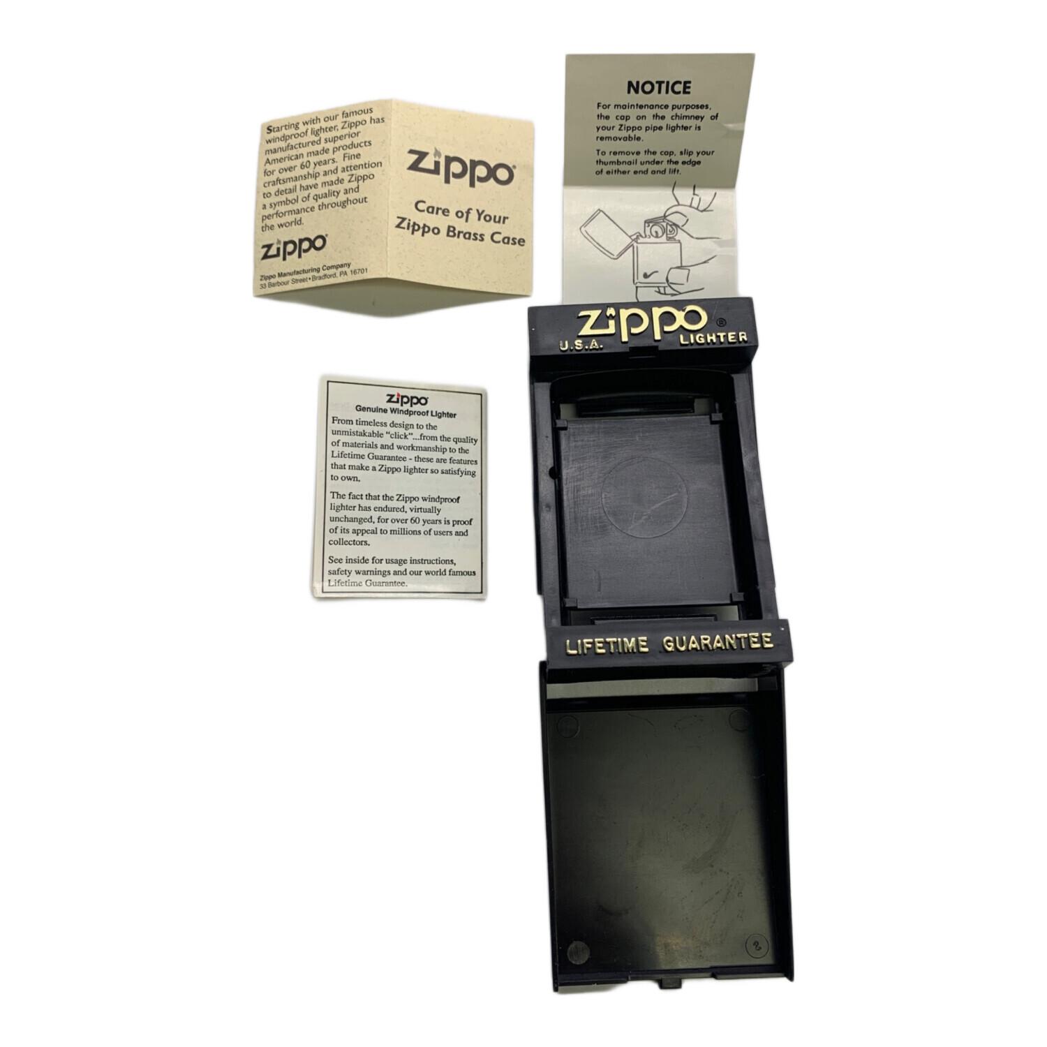 の*ぼ様 in pursuit of peace 1997 非売品 ZIPPO USA製 パイプ 1997年5月製造 SOLID BRASS｜トレファクONLINE