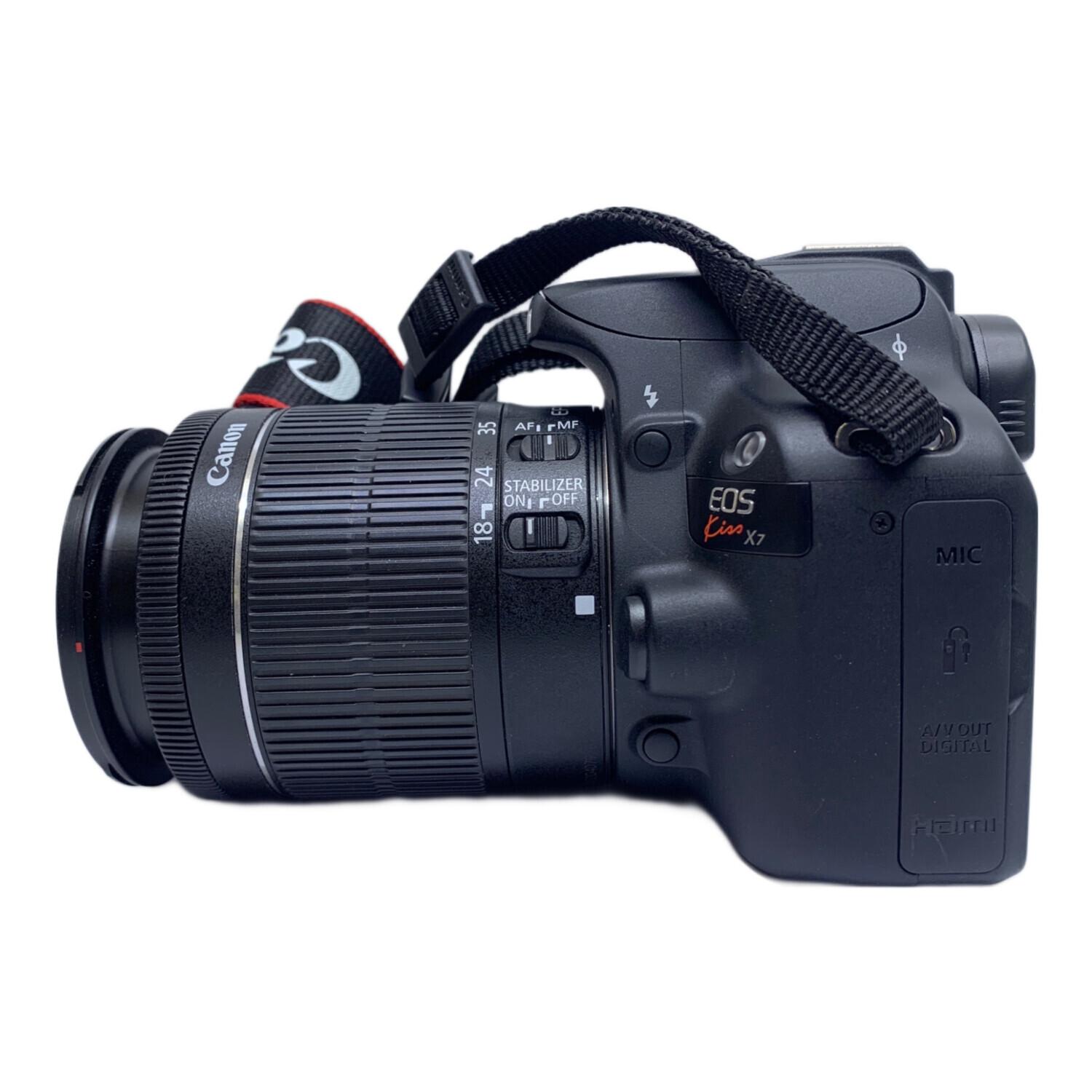 1800万画素】キャノン canon kiss x7 標準レンズセット 【公式通販】