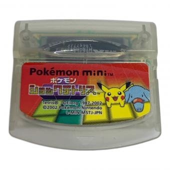 POKEMON MINI用ソフト ポケモン ショックテトリス -