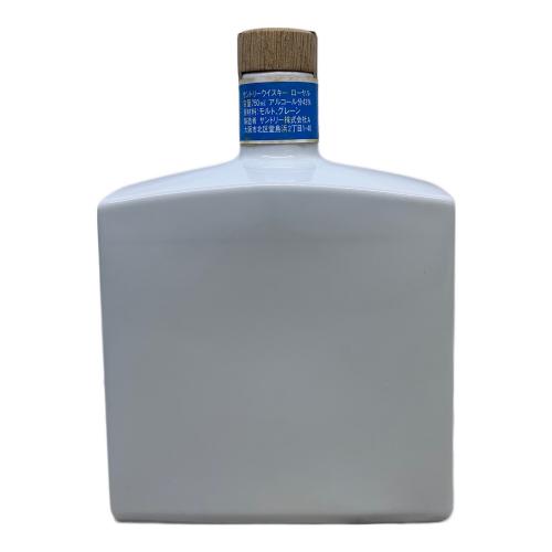 サントリー ウィスキー 目減り・保管ヨゴレ有 750ml ローヤル 富士電機特製ボトル 未開封 日本産
