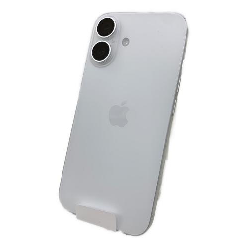 Apple iPhone16 MYDR3J/A サインアウト確認済 350743491258431 ○ SIM FREE 修理履歴無し 128GB バッテリー:Sランク(100%) 程度:Sランク(新品同様) iOS 端末初期化済み