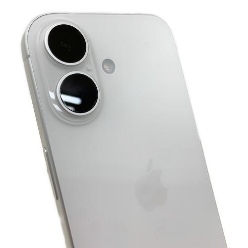 Apple iPhone16 MYDR3J/A サインアウト確認済 350743491258431 ○ SIM FREE 修理履歴無し 128GB バッテリー:Sランク(100%) 程度:Sランク(新品同様) iOS 端末初期化済み