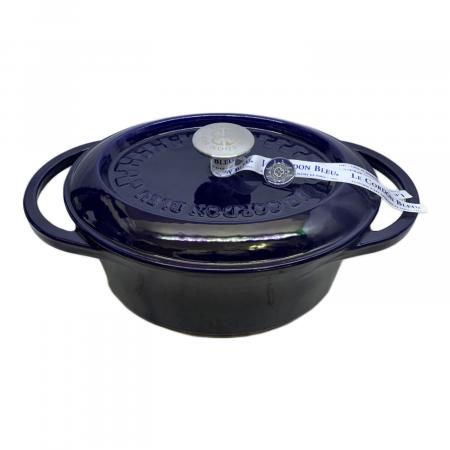 LE CORDON BLEU (ルコルドンブルー) オーバルココット 25cm ネイビー