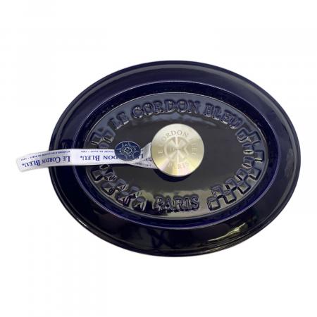 LE CORDON BLEU (ルコルドンブルー) オーバルココット 25cm ネイビー