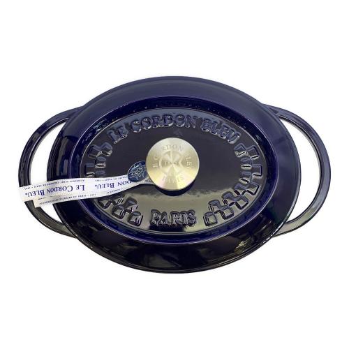 ココット オーバル型 25cm ネイビー ココット オーバル型 25cm ネイビー ココット オーバル型 25cm