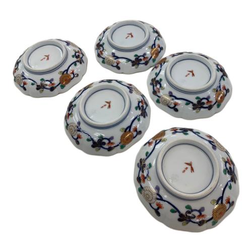 琳派古伊万里 金彩小皿揃え 5Pセット