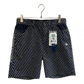 PEARLY GATES (パーリーゲイツ) ゴルフウェア(ショートパンツ) メンズ SIZE 3 ブラック×ホワイト