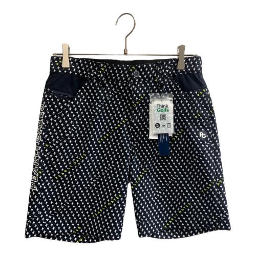 PEARLY GATES (パーリーゲイツ) ゴルフウェア(ショートパンツ) メンズ SIZE 3 ブラック×ホワイト