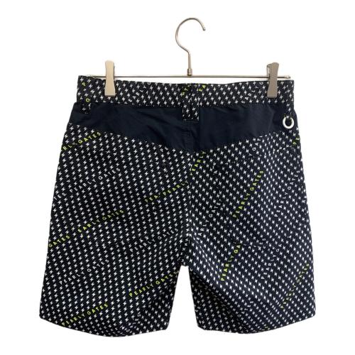 PEARLY GATES (パーリーゲイツ) ゴルフウェア(ショートパンツ) メンズ SIZE 3 ブラック×ホワイト